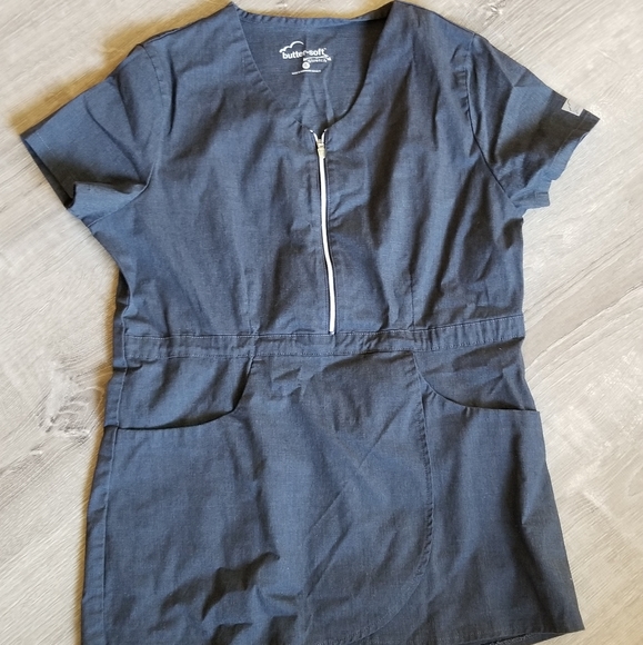 Butter Soft Scrub Top